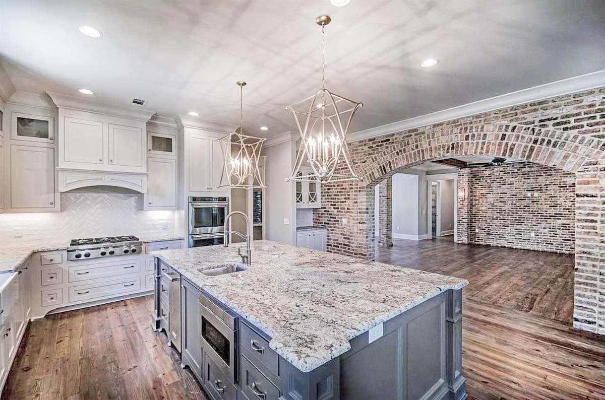 Plan 510005WDY: Stone and Stucco Beauty with Courtyard Entry Garage - Image #12 - French Country, Southern, Traditional