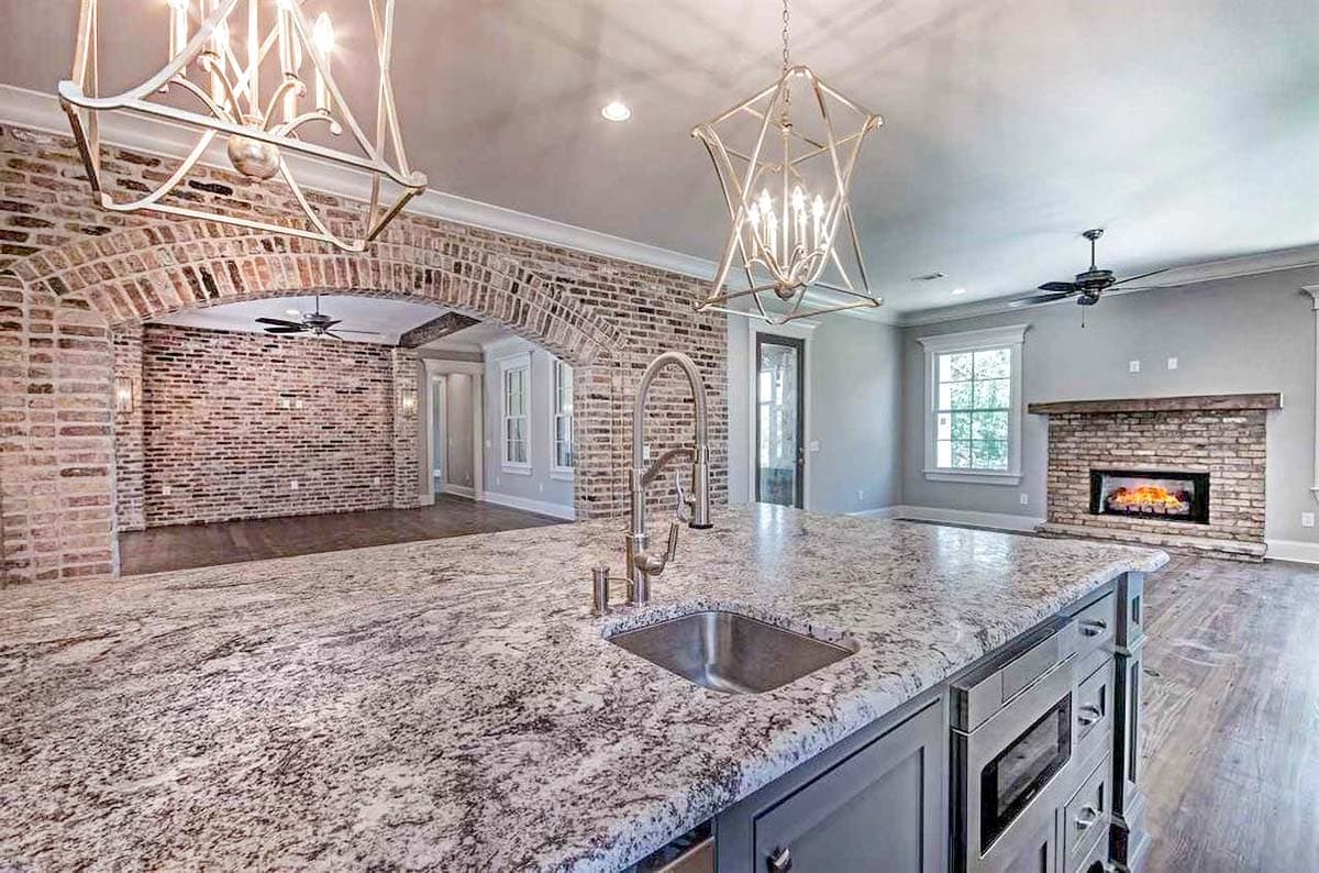 Plan 510005WDY: Stone and Stucco Beauty with Courtyard Entry Garage - Image #13 - French Country, Southern, Traditional