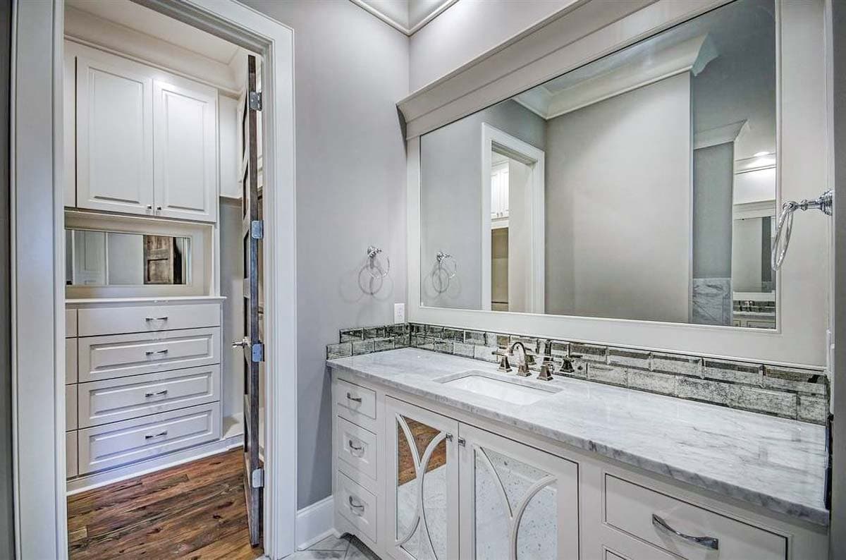 Plan 510005WDY: Stone and Stucco Beauty with Courtyard Entry Garage - Image #24 - French Country, Southern, Traditional