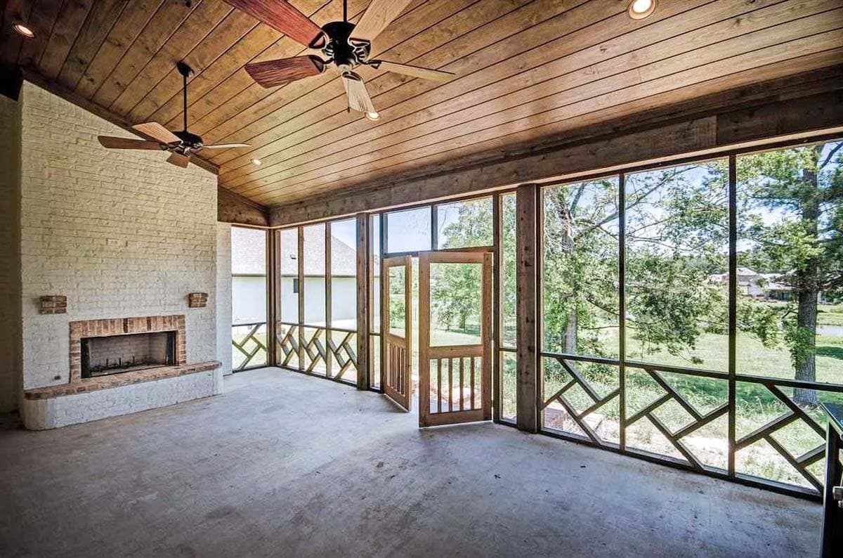 Plan 510005WDY: Stone and Stucco Beauty with Courtyard Entry Garage - Image #35 - French Country, Southern, Traditional