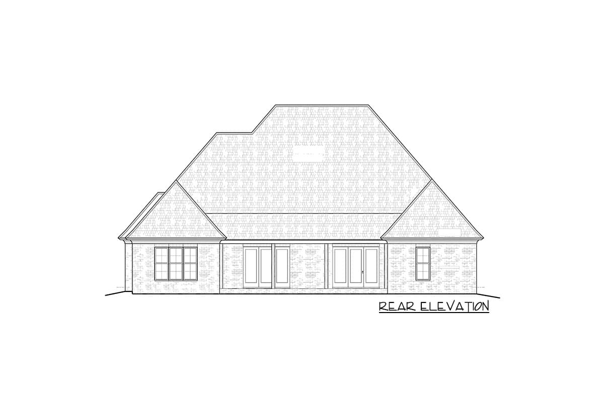 Plan 510006WDY: Five Bedroom Southern House Plan - Image #37 - Southern, Traditional