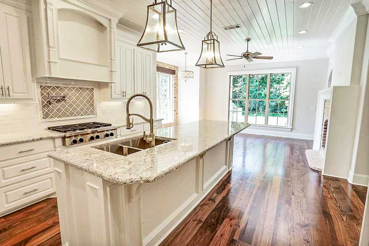 Plan 510008WDY: Gracious European House Plan with Front Courtyard - Image #5 - Acadian, Country, European, French Country, Southern, Traditional