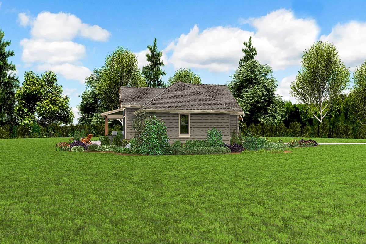 Plan 69651AM: Split Bedroom Craftsman House Plan - Image #4 - Craftsman, Mountain, Northwest