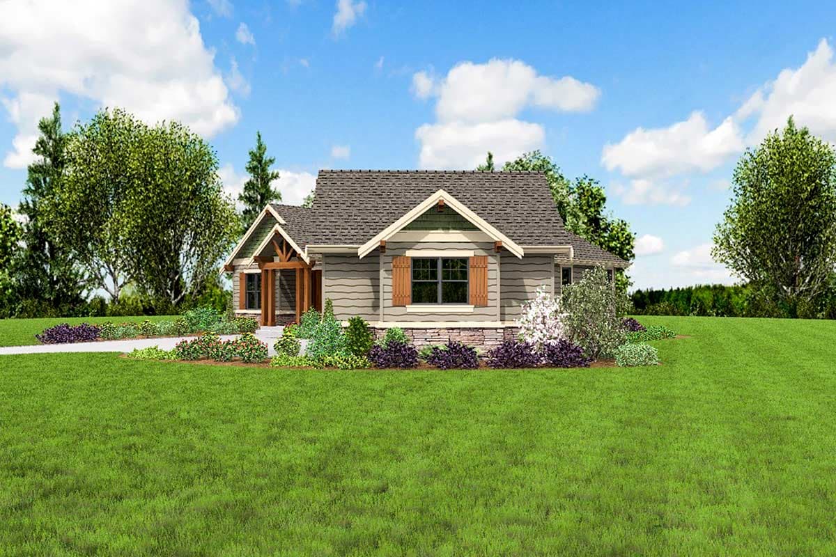 Plan 69651AM: Split Bedroom Craftsman House Plan - Image #11 - Craftsman, Mountain, Northwest