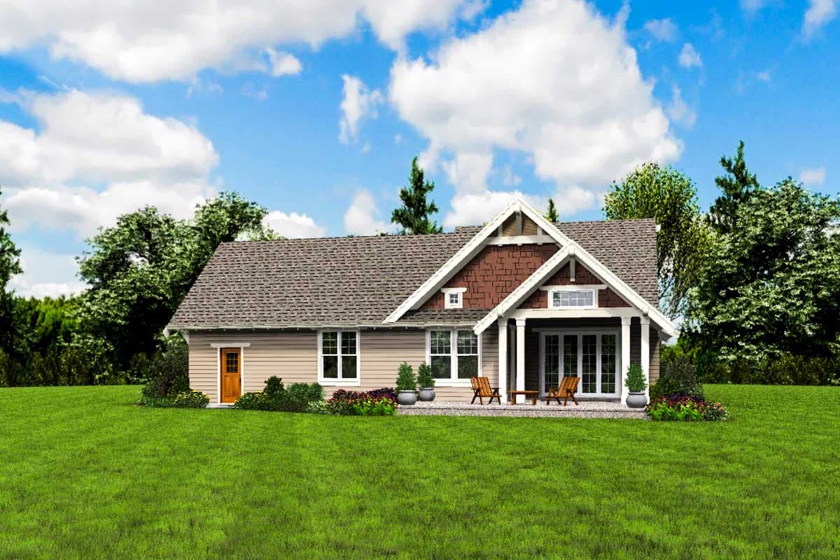 Plan 69655AM: Craftsman Bungalow with Loft - Image #11 - Bungalow, Craftsman, Northwest