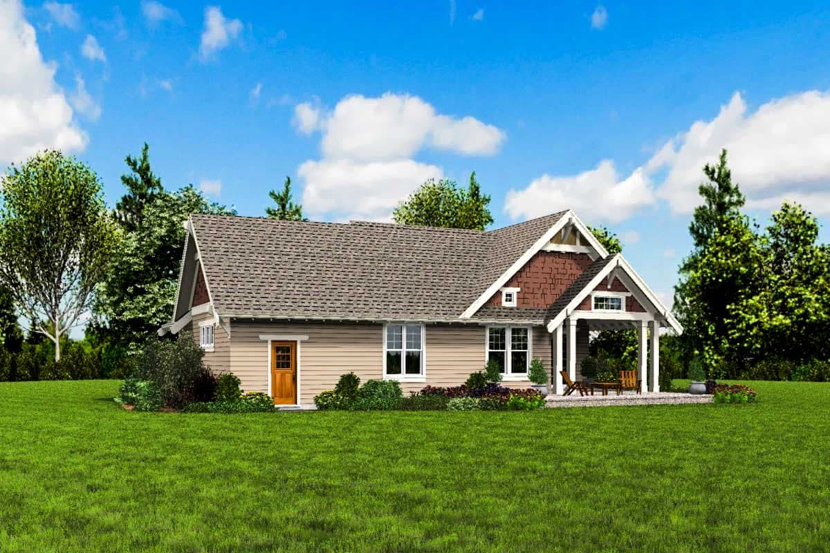 Plan 69655AM: Craftsman Bungalow with Loft - Image #12 - Bungalow, Craftsman, Northwest