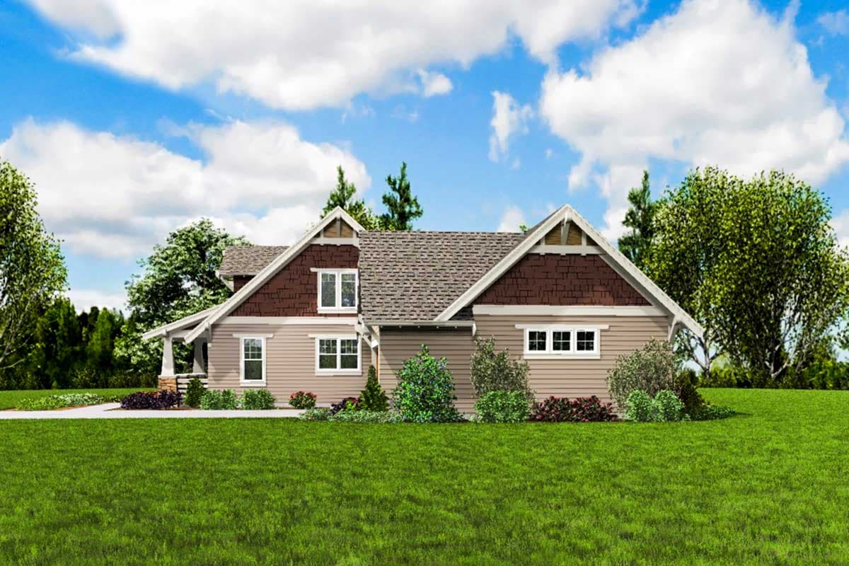 Plan 69655AM: Craftsman Bungalow with Loft - Image #14 - Bungalow, Craftsman, Northwest