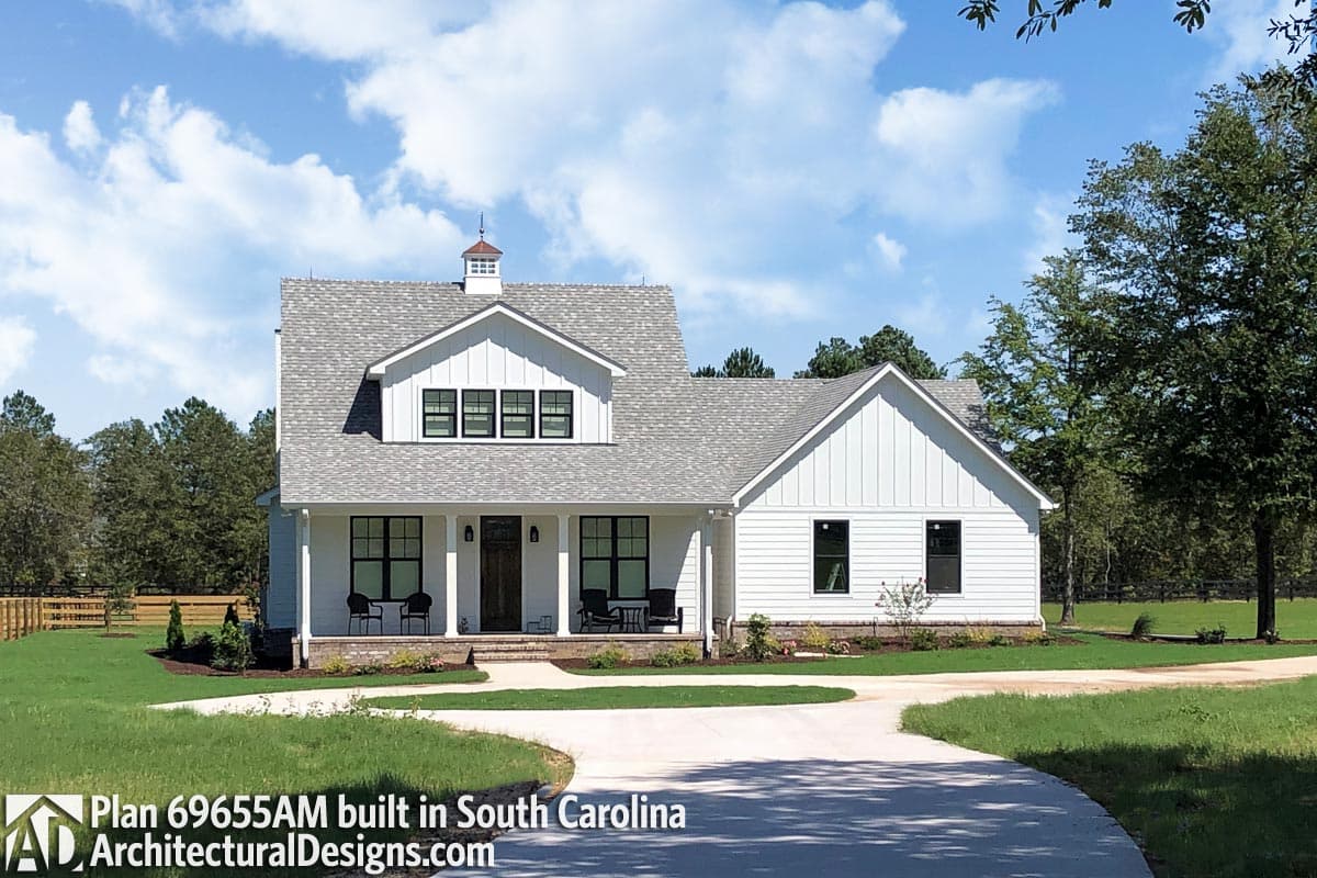 build gallery item - Bungalow House Plan 69655AM Comes to Life in South Carolina