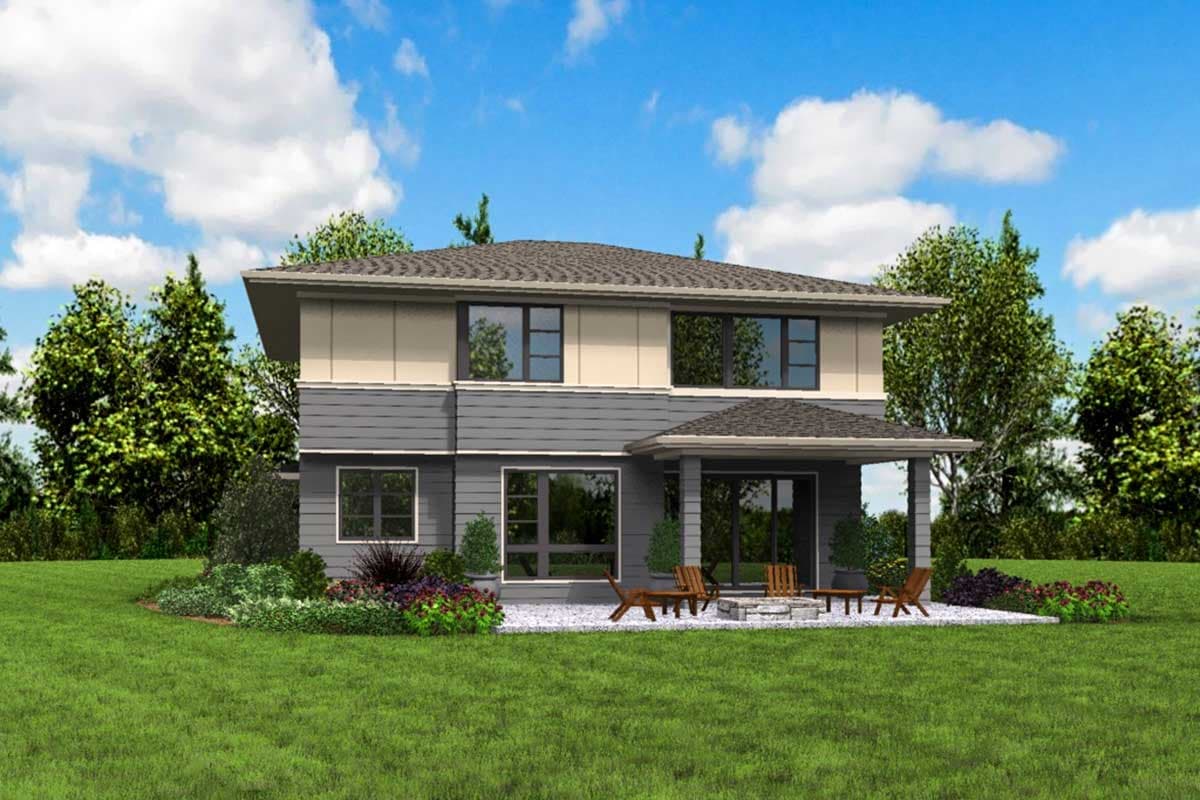 Plan 69656AM: Modern House Plan with Vaulted Master Bedroom - Image #8 - Contemporary, Modern, Northwest