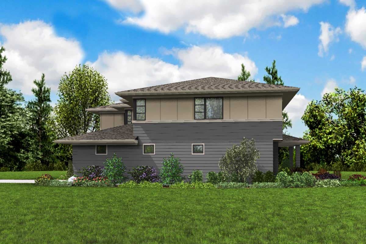 Plan 69656AM: Modern House Plan with Vaulted Master Bedroom - Image #10 - Contemporary, Modern, Northwest