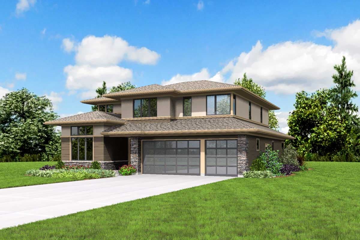 Plan 69657AM: 3-Bed Craftsman Home with Flex Room - Image #12 - Craftsman, Northwest, Prairie