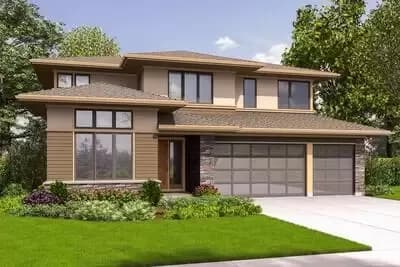 3-Bed Craftsman Home with Flex Room