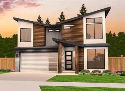 Exclusive Modern Home Design with Options