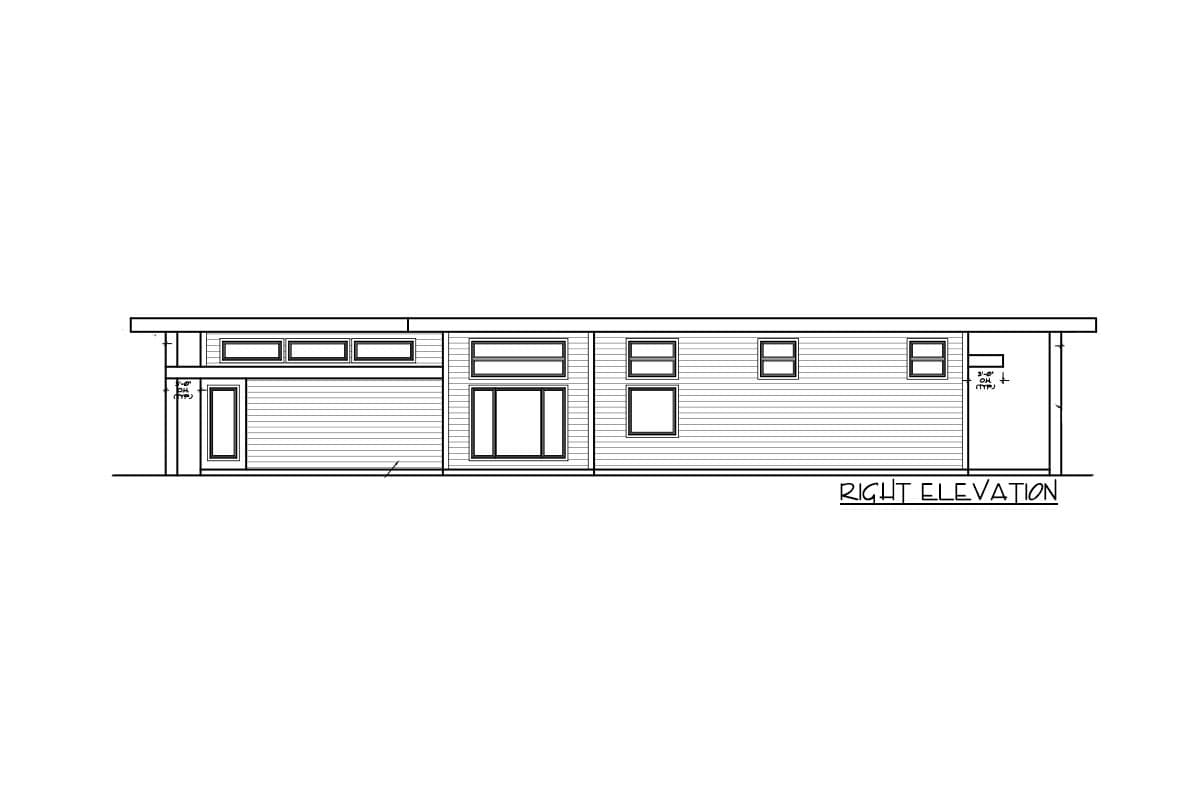 Plan 85198MS: 3-Bed Mid-Century Modern House Plan with Casita - 2152 Sq Ft - Image #6 - Mid Century Modern