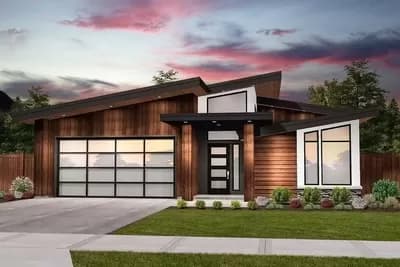 Modern House Plan with Open Floor Plan - 2152 Sq Ft