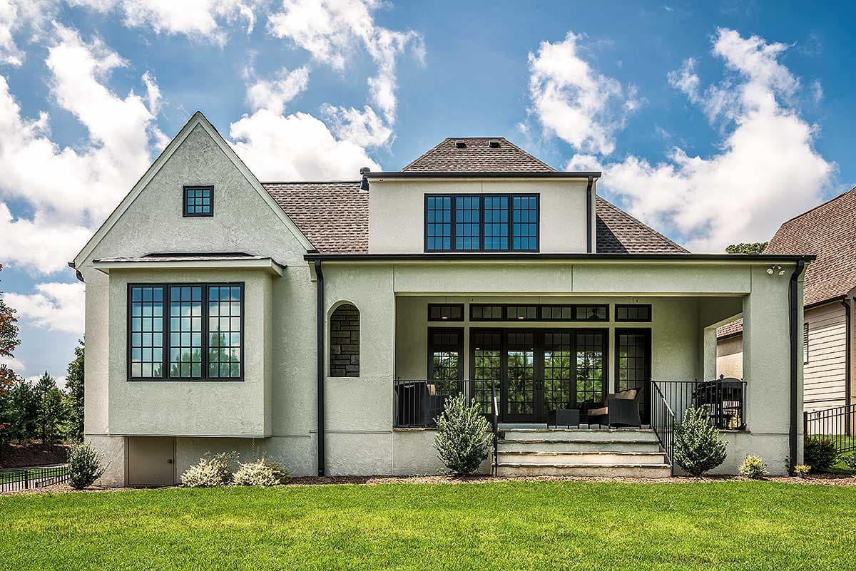Plan 93096EL: Exclusive French Country Cottage with Courtyard and Covered Veranda - Image #23 - Acadian, European, French Country, Louisiana-Style, Southern, Tuscan