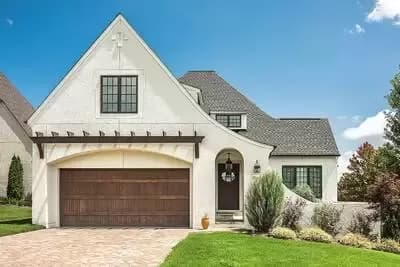 Exclusive French Country Cottage with Courtyard and Covered Veranda