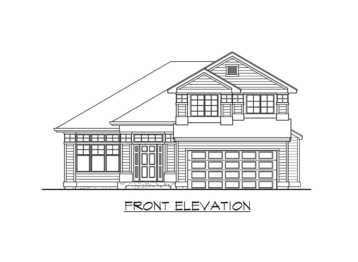 Plan 23691JD: Craftsman House Plan with Garage Options - Image #16 - Craftsman, Northwest
