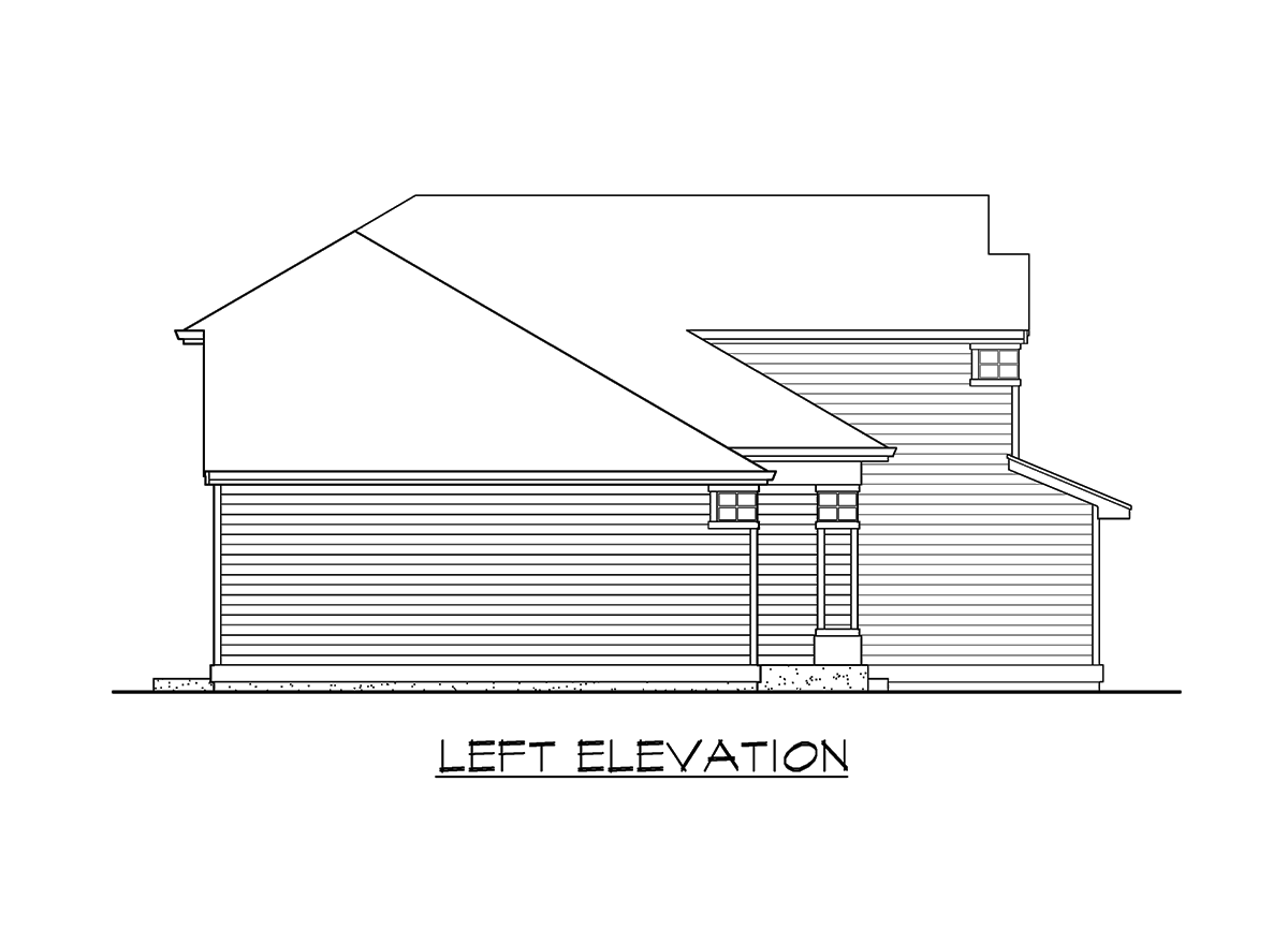 Plan 23692JD: Craftsman Home Plan with Garage Options - Image #17 - Craftsman, Northwest