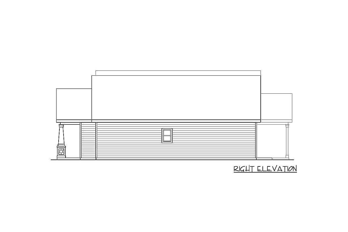 Plan 72901DA: Cottage Duplex House Plan with Two Unique Units - Image #5 - Cottage, Country, Traditional