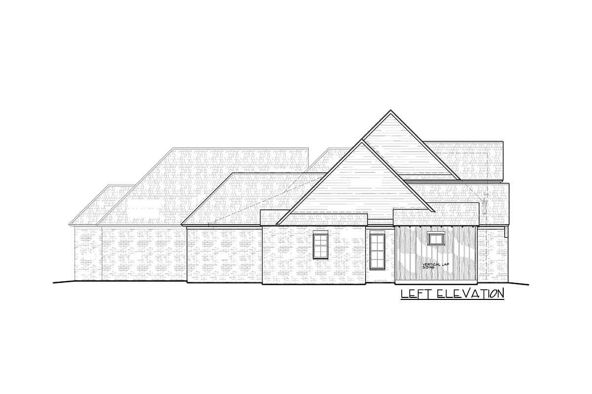 Plan 510011WDY: Transitional Farmhouse Plan with 4 to 5 Bedrooms - Image #50 - Acadian, Country, European, Farmhouse, Louisiana-Style, Modern Farmhouse, New American, Southern, Traditional, Transitional