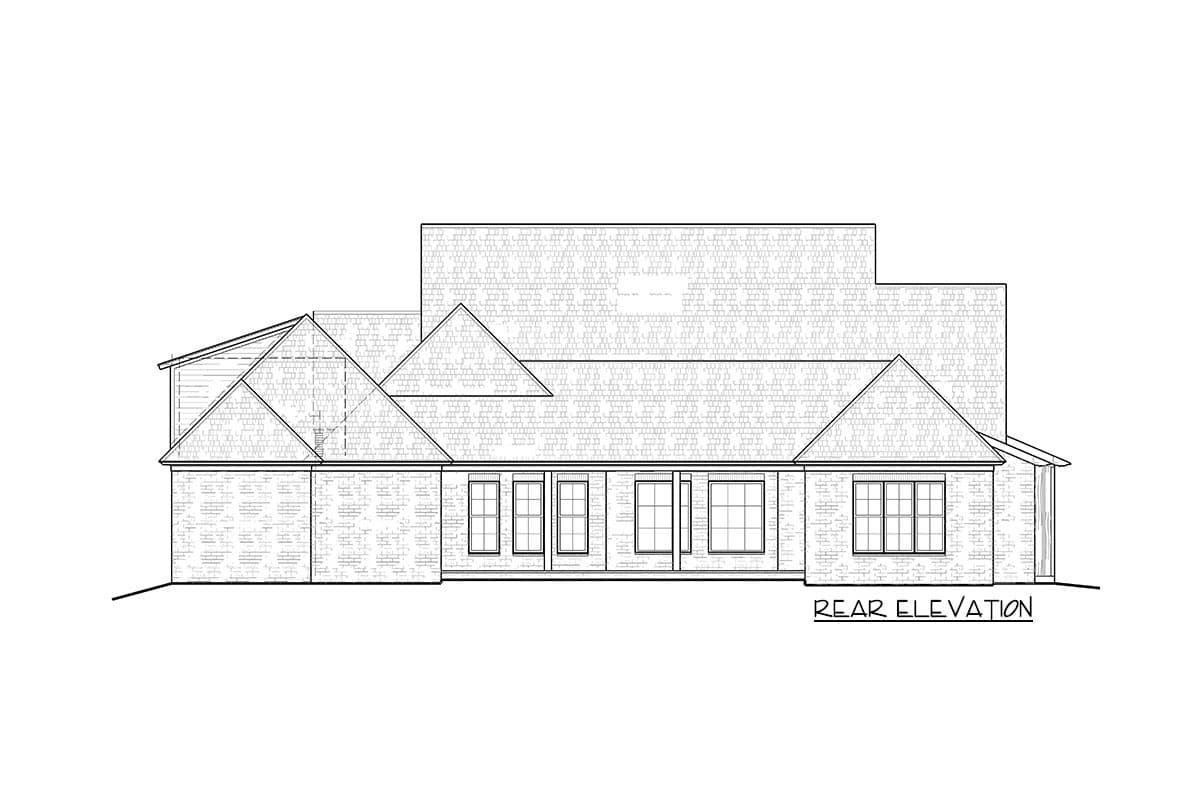 Plan 510011WDY: Transitional Farmhouse Plan with 4 to 5 Bedrooms - Image #51 - Acadian, Country, European, Farmhouse, Louisiana-Style, Modern Farmhouse, New American, Southern, Traditional, Transitional