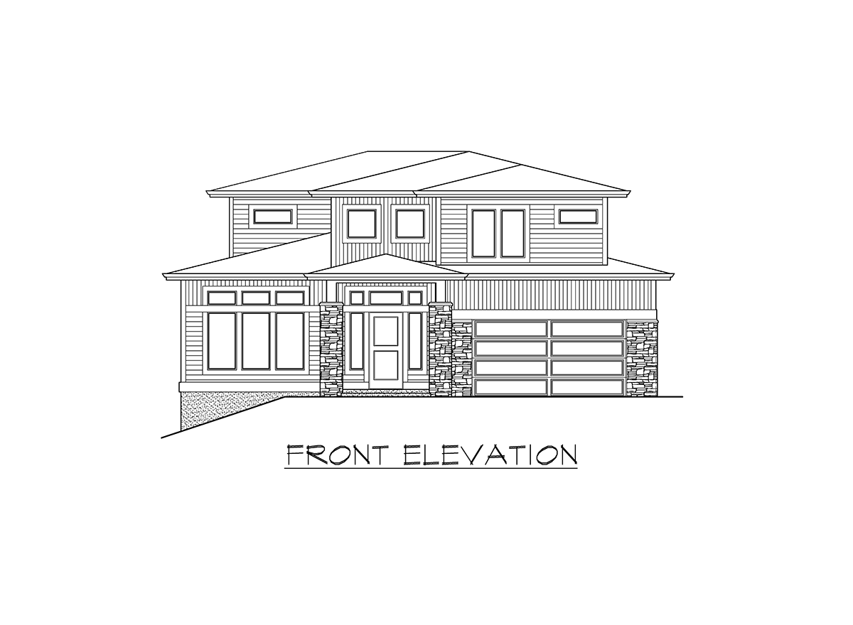Plan 23694JD: Modern Prairie House Plan with Tri-Level Living - Image #57 - Modern, Northwest, Prairie