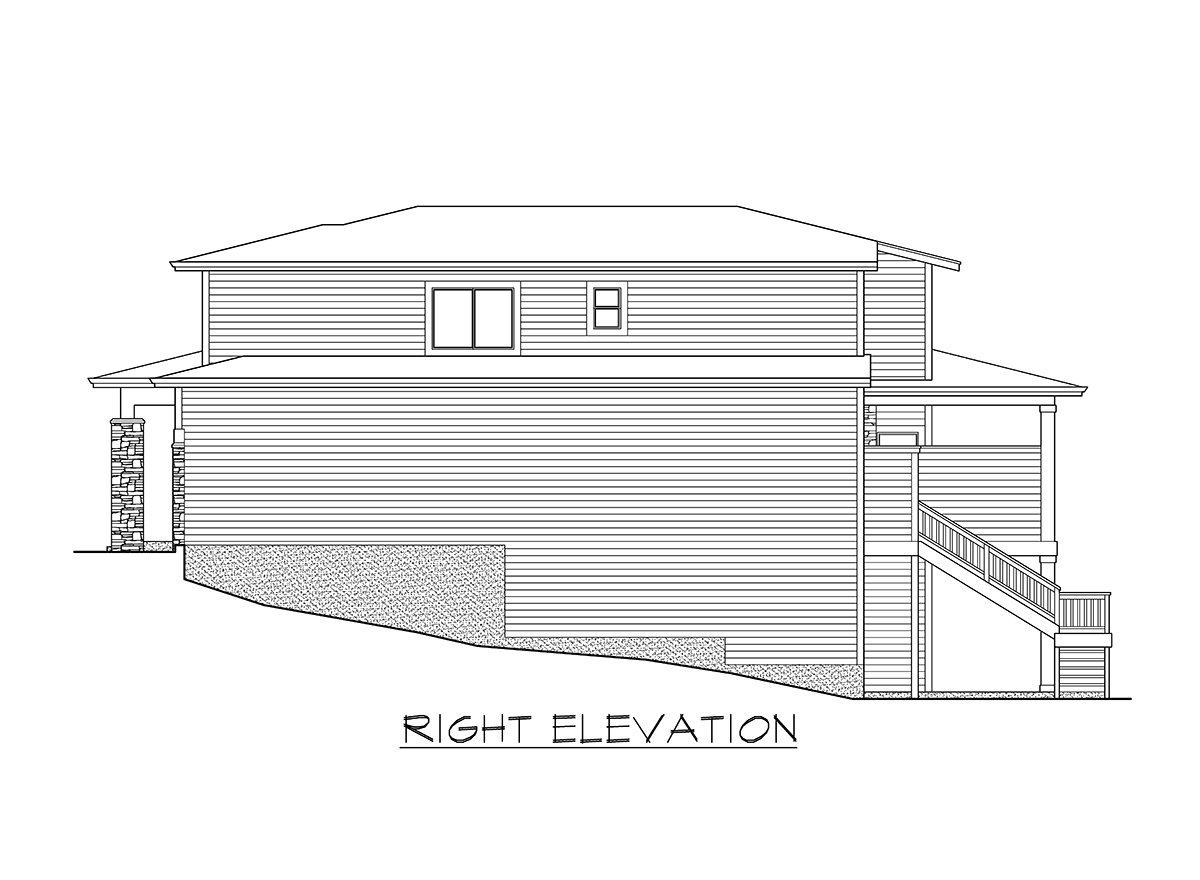 Plan 23694JD: Modern Prairie House Plan with Tri-Level Living - Image #60 - Modern, Northwest, Prairie