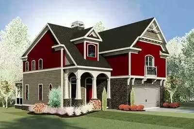 Eye-Catching Craftsman House Plan