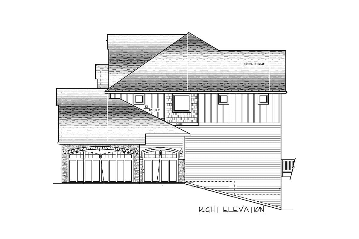 Plan 73376HS: Beautiful Craftsman With Amazing Great Room - 3634 Sq Ft - Image #77 - Craftsman, New American, Northwest, Traditional