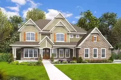 Beautiful Craftsman With Amazing Great Room - 3634 Sq Ft