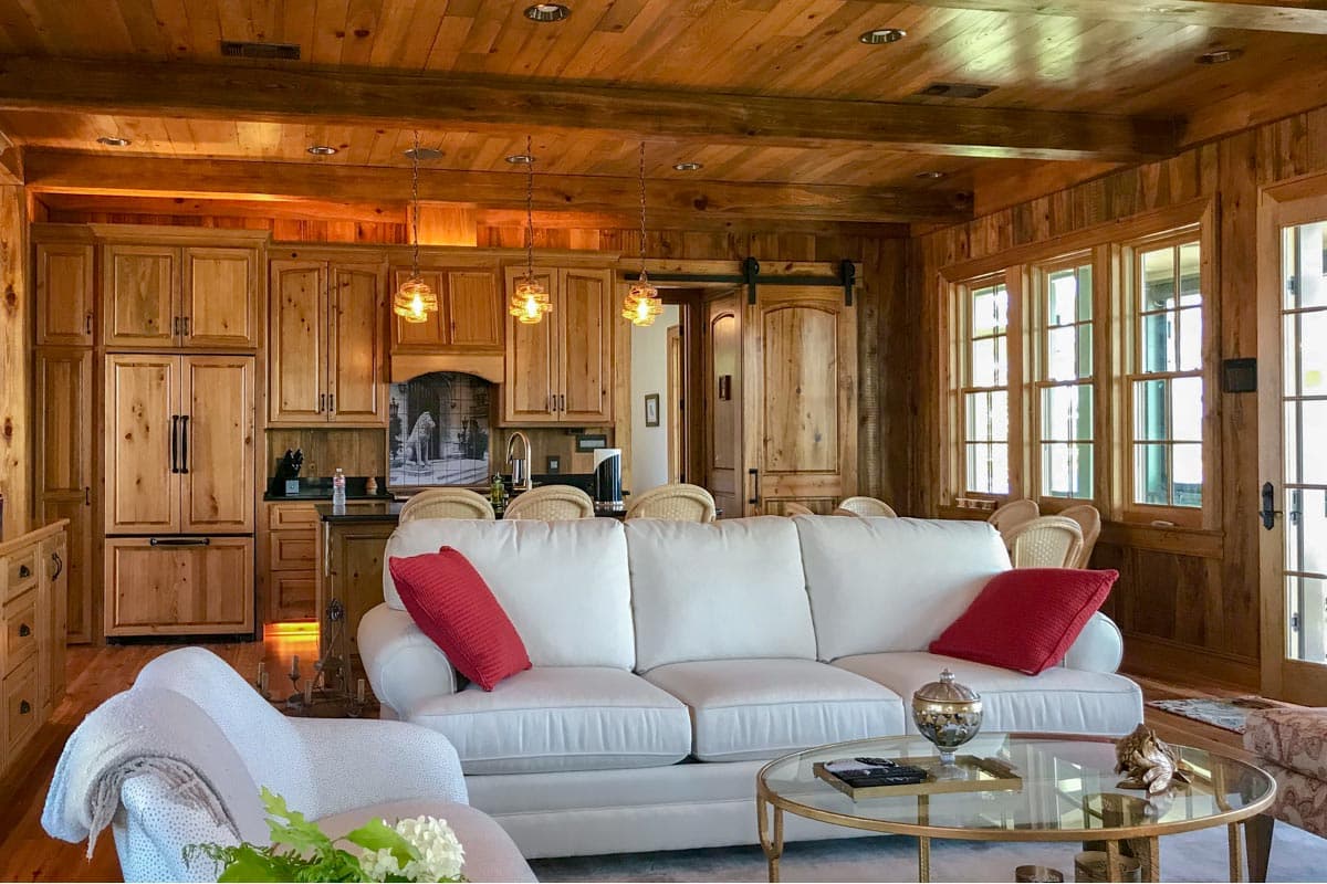 Plan 130002LLS: Delightful 1700 Square Foot Lake House Plan  - Image #10 - Coastal Contemporary, Cottage, Country, Farmhouse, New American, Rustic, Southern