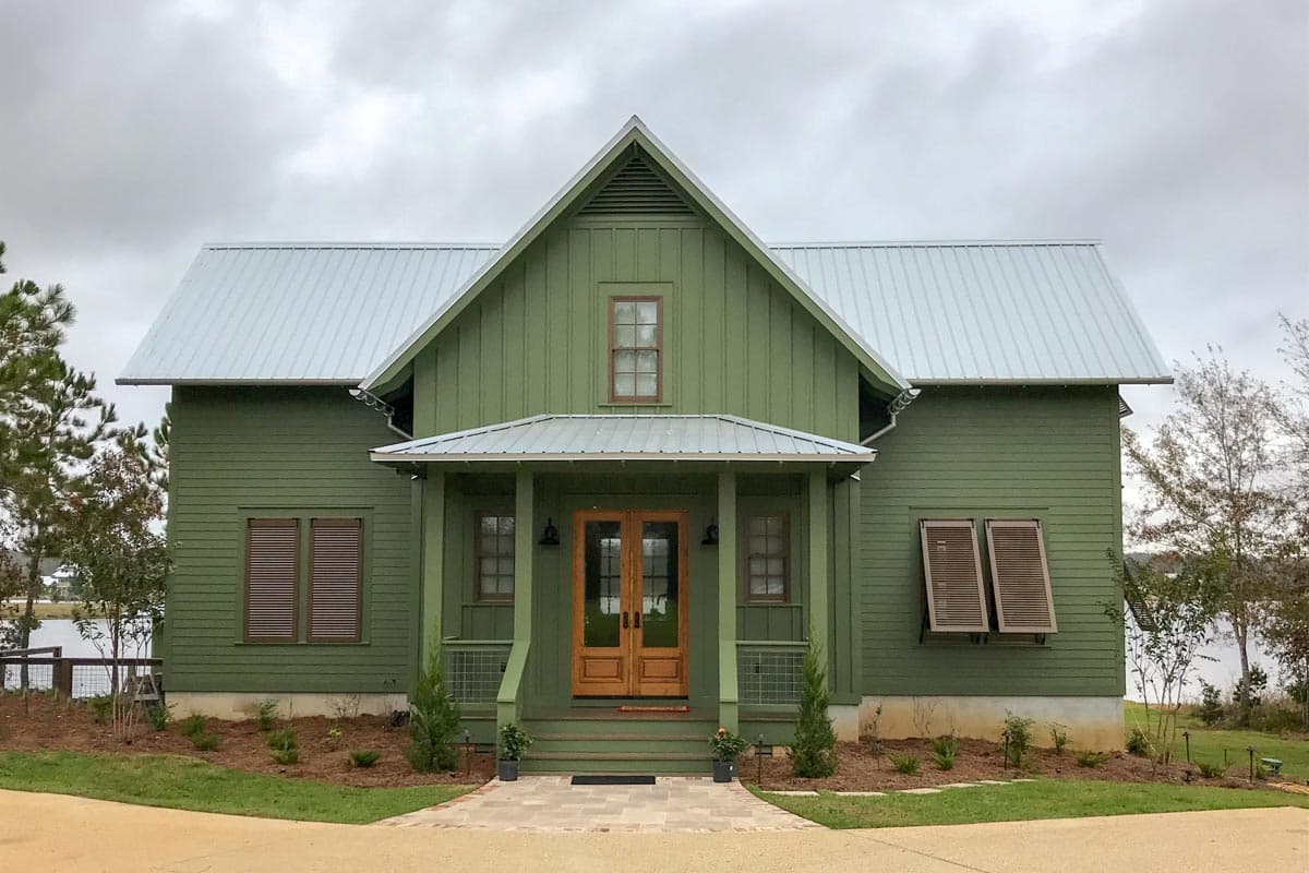 Plan 130002LLS: Delightful 1700 Square Foot Lake House Plan  - Image #8 - Coastal Contemporary, Cottage, Country, Farmhouse, New American, Rustic, Southern