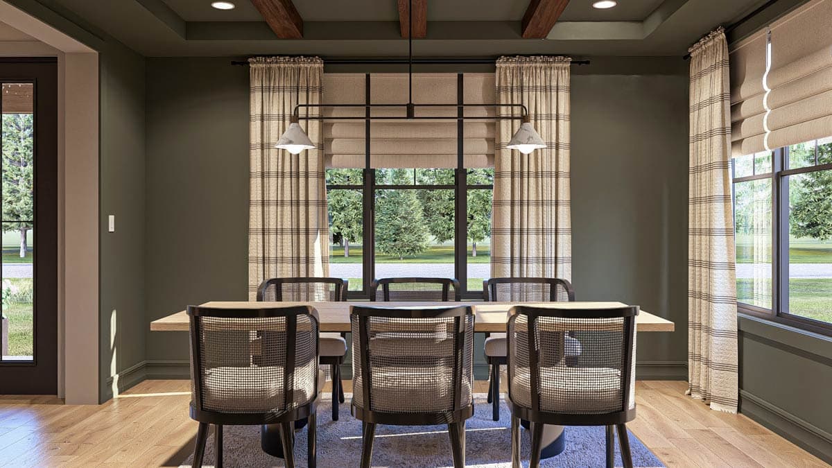 Plan 62696DJ: Two-Story Modern Farmhouse with Main Level Master and Three Beds Upstairs - 2793 Sq Ft  - Image #8 - Country, Farmhouse