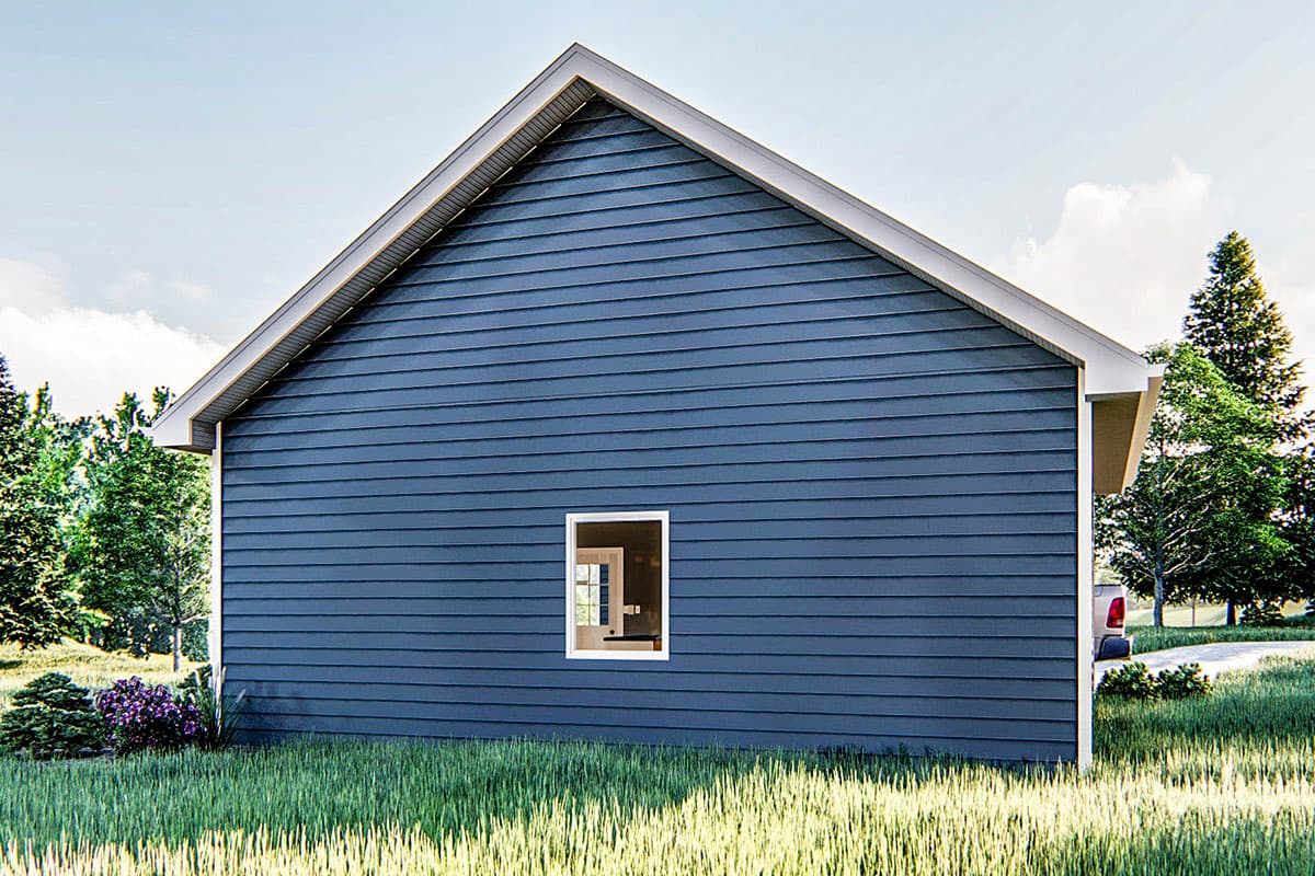 Plan 62699DJ: ADU House Vacation Getaway - Image #4 - Cottage, Vacation