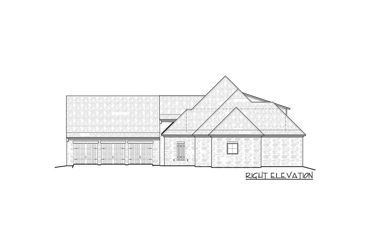 Plan 510014WDY: 4 Bed French Country with Optional 5th Bedroom - Image #18 - Acadian, European, French Country, Louisiana-Style, Southern, Traditional