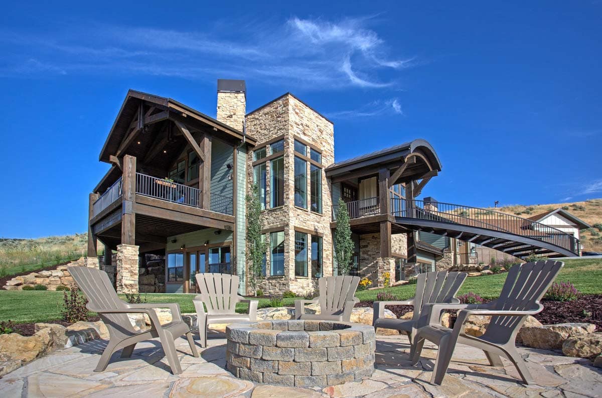 Plan 95042RW: Luxury Hillside Retreat with Optional Finished Lower Level - Image #8 - Craftsman, Mountain, Northwest, Ranch, Rustic
