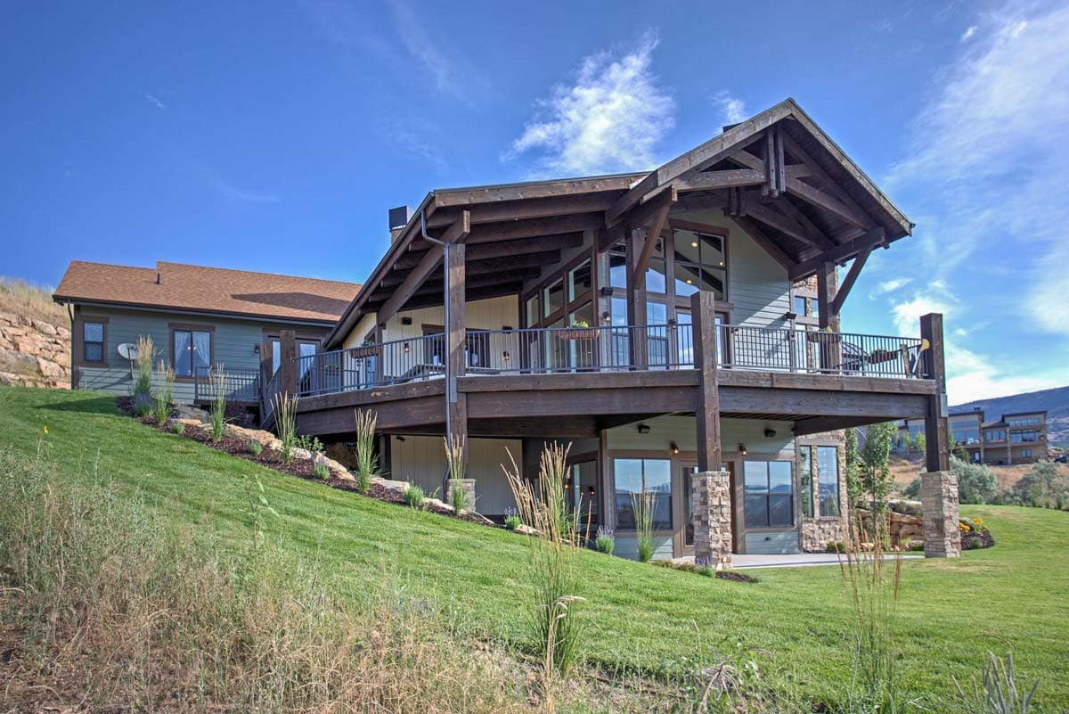 Plan 95042RW: Luxury Hillside Retreat with Optional Finished Lower Level - Image #7 - Craftsman, Mountain, Northwest, Ranch, Rustic