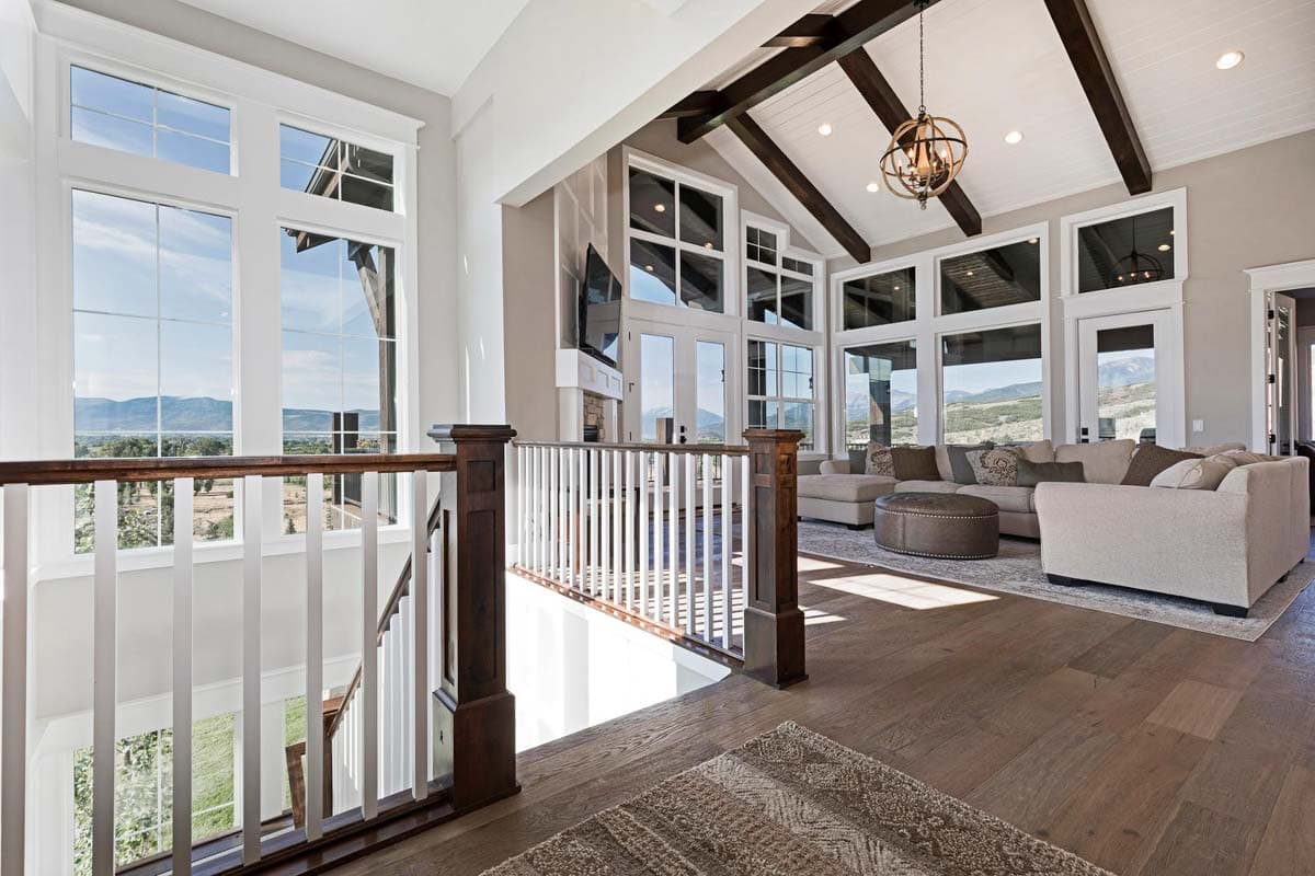 Plan 95042RW: Luxury Hillside Retreat with Optional Finished Lower Level - Image #11 - Craftsman, Mountain, Northwest, Ranch, Rustic
