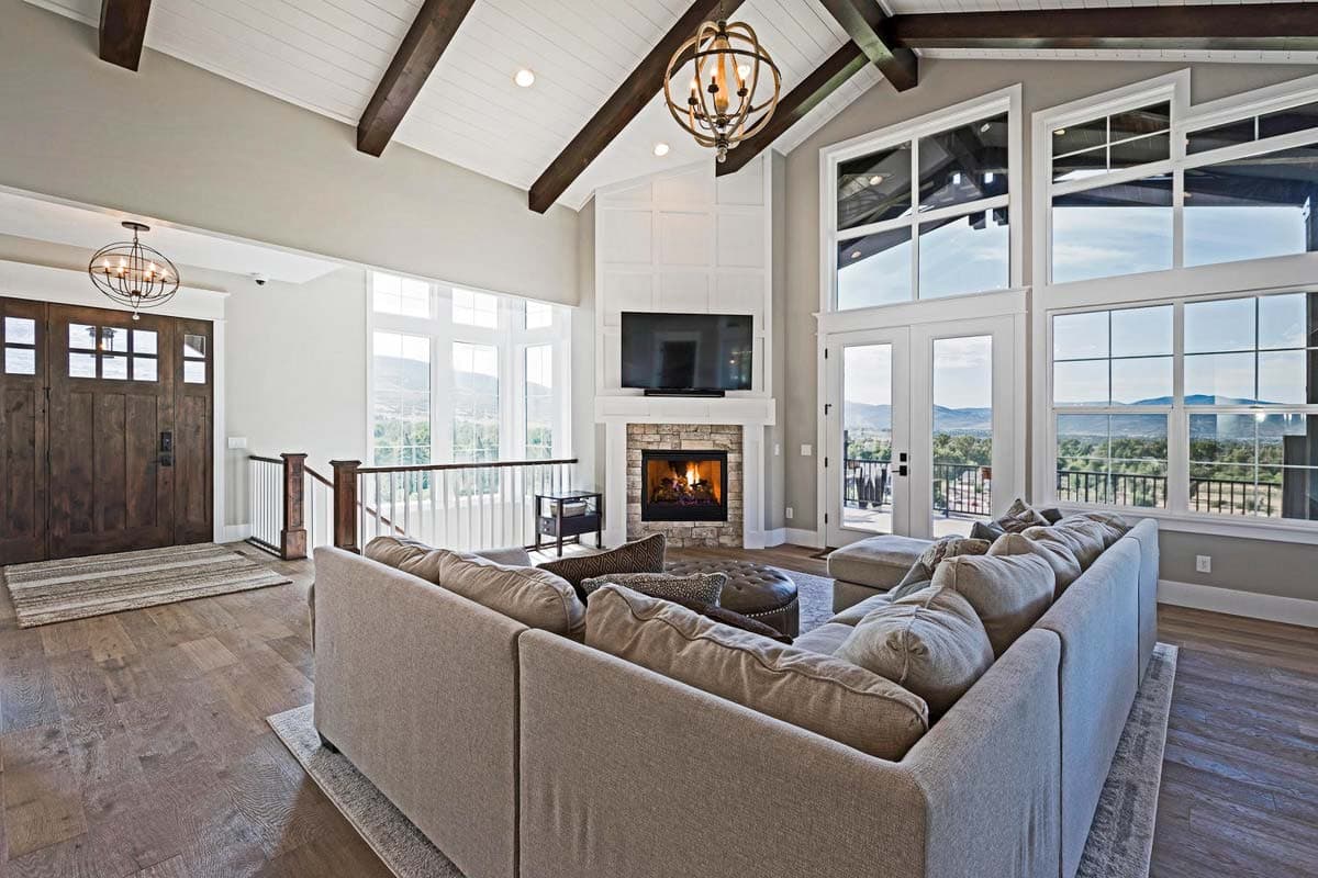 Plan 95042RW: Luxury Hillside Retreat with Optional Finished Lower Level - Image #14 - Craftsman, Mountain, Northwest, Ranch, Rustic