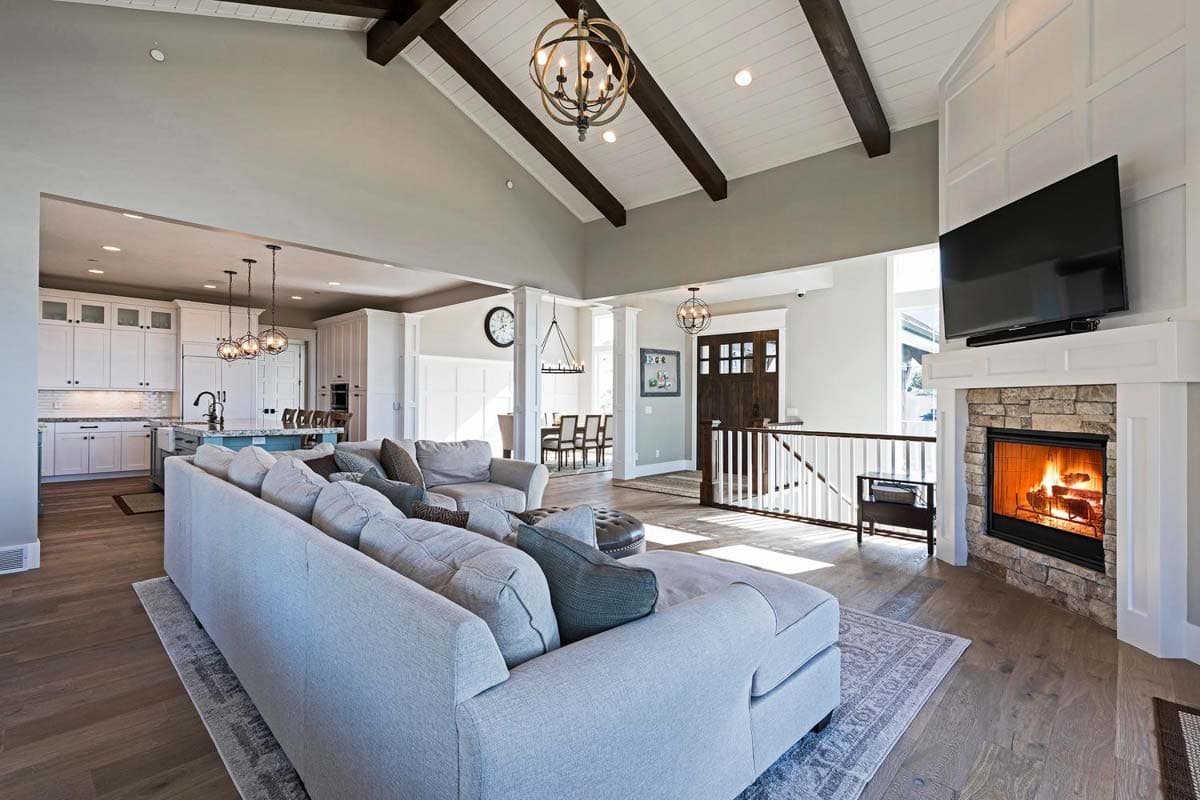 Plan 95042RW: Luxury Hillside Retreat with Optional Finished Lower Level - Image #15 - Craftsman, Mountain, Northwest, Ranch, Rustic