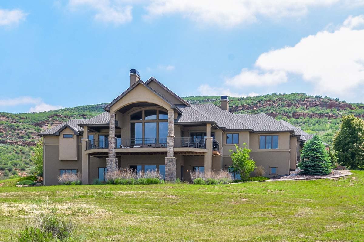 Plan 95045RW: Center-Entry Mountain Ranch - Image #4 - Mountain, Northwest, Ranch, Rustic
