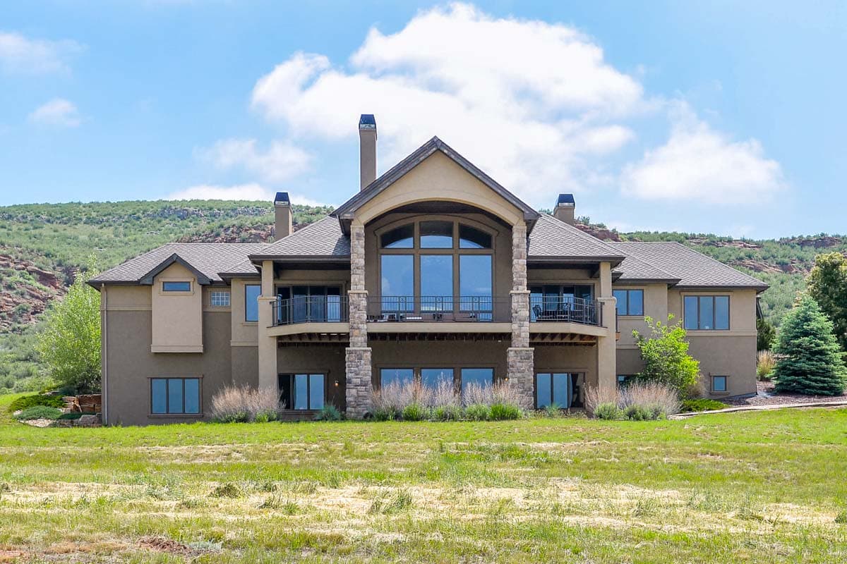 Plan 95045RW: Center-Entry Mountain Ranch - Image #5 - Mountain, Northwest, Ranch, Rustic