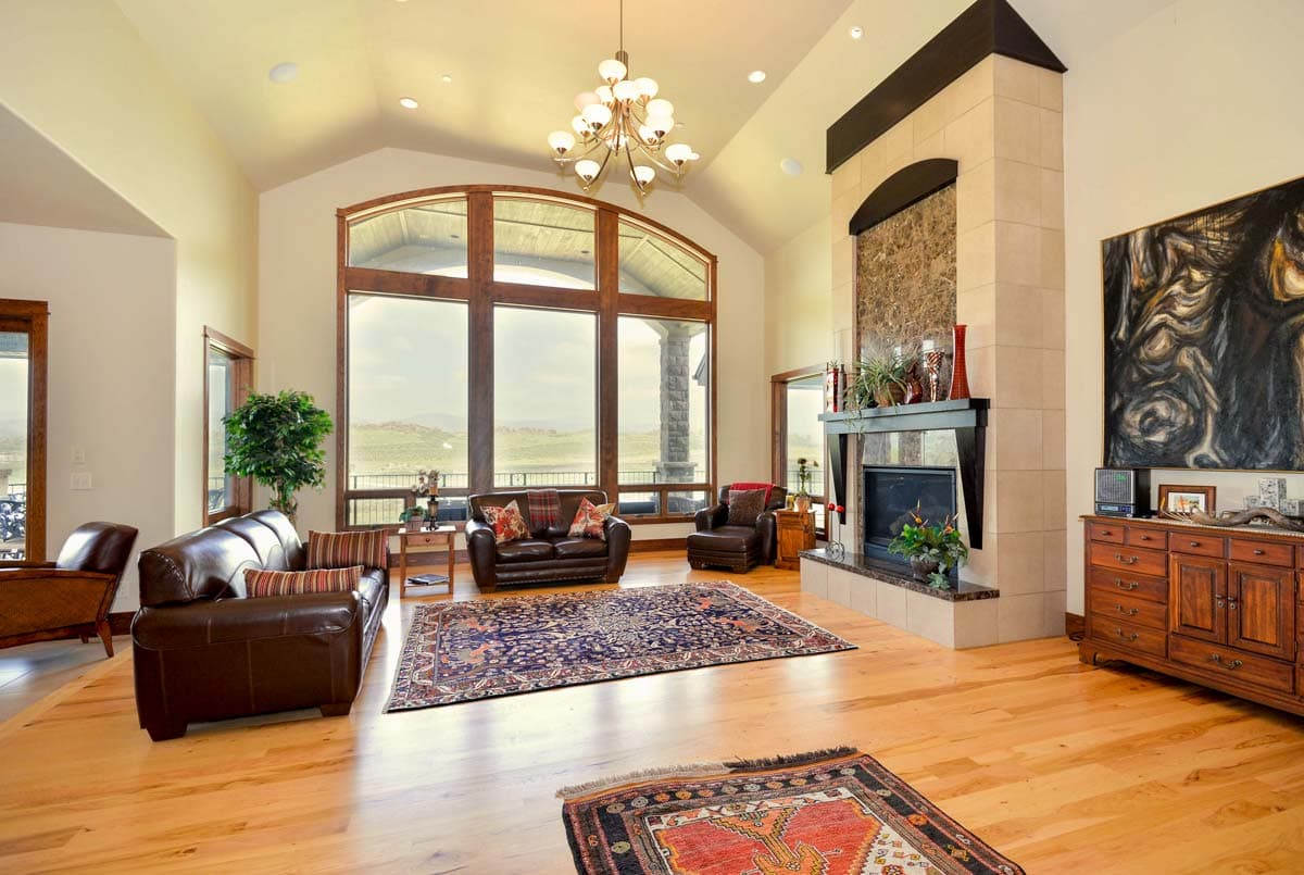 Plan 95045RW: Center-Entry Mountain Ranch - Image #11 - Mountain, Northwest, Ranch, Rustic