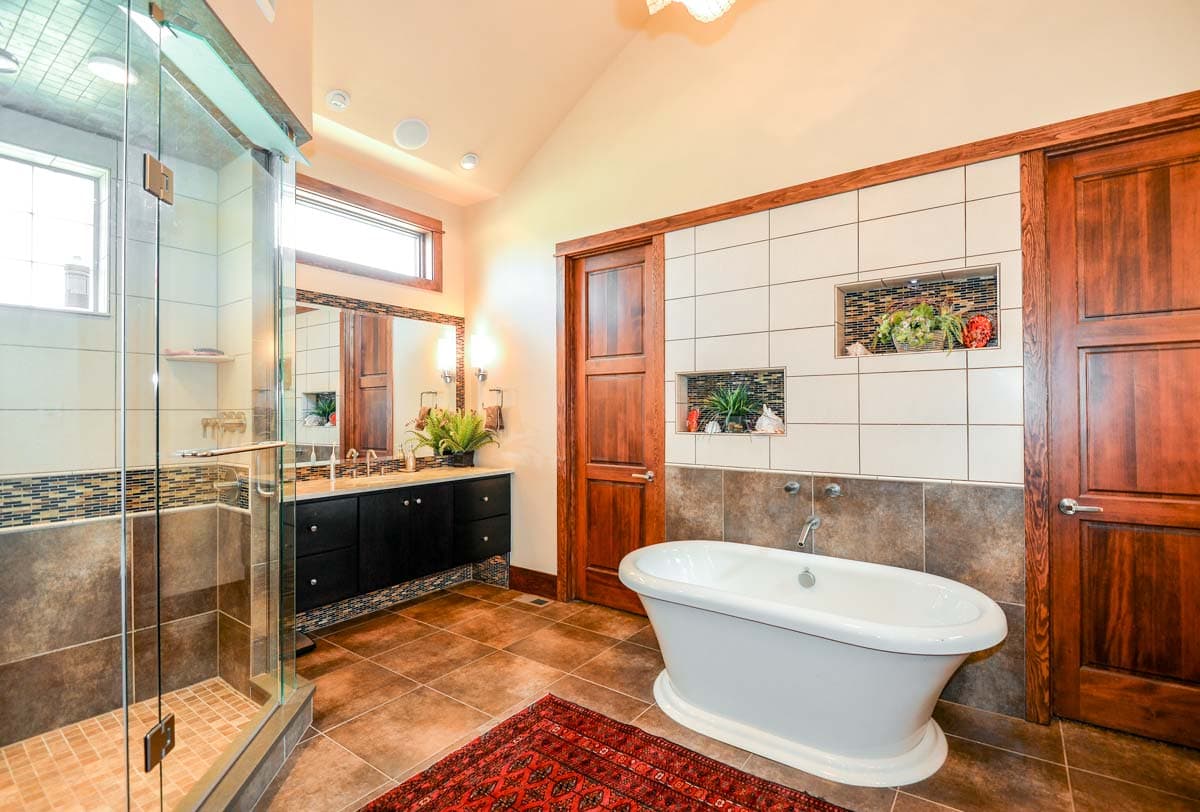 Plan 95045RW: Center-Entry Mountain Ranch - Image #35 - Mountain, Northwest, Ranch, Rustic