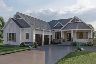 Country Living with Vaulted Deck
