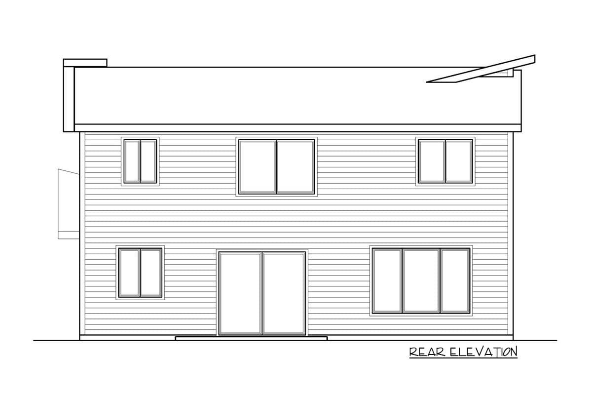 Plan 85205MS: Striking Curb Appeal for Modern House Plan - Image #23 - Contemporary, Modern