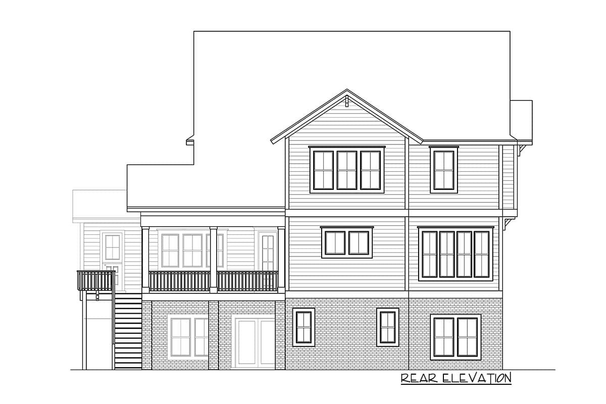 Plan 500020VV: Modern Farmhouse Plan with Matching Detached Garage - Image #15 - Country, Farmhouse, Modern Farmhouse, New American, Traditional