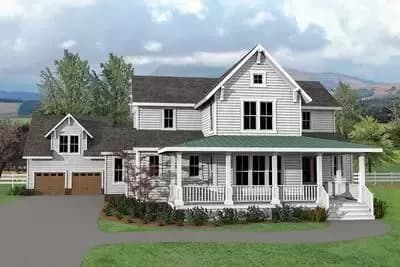 Charming and Exclusive Farmhouse House Plan
