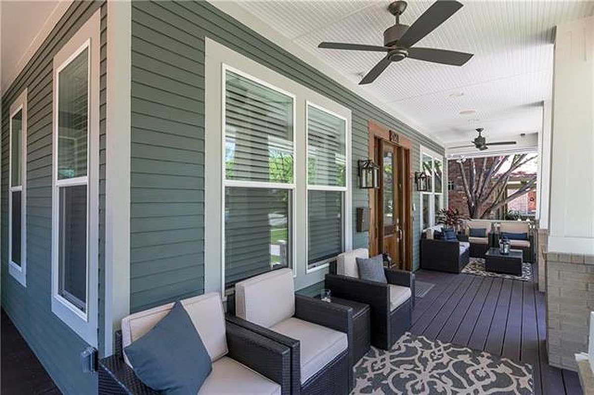 Plan 36544TX: Classic Four Square House Plan - 3245 Sq Ft - Image #4 - Country, Hill Country, Traditional